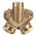 thumbnail image 2 of Raindrops 1Pcs Golden 4 Hole Nozzle for Industrial Irrigation and Spray, 2 of 8