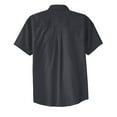 thumbnail image 6 of Port Authority S508 Mens Short Sleeve Easy Care Shirt, Classic Navy & Light Stone - Small, 6 of 6