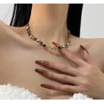 thumbnail image 3 of Necklace Bracelet Set With Rhinestone Crystal Wedding Party, 3 of 5