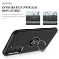 thumbnail image 7 of Allytechgroup Hybrid Case for Samsung Galaxy A16 5G with 360° Rotatable Ring Kickstand, Soft TPU + Rugged PC, Screen Lens Protection Shockproof Anti-Fall Magnetic Car Mount Back Case, Black, 7 of 7