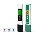 thumbnail image 2 of 2PCS/Set Portable Digital Temperature TDS EC PH Meter Test Pen LCD Display Litmus Tester For Water Quality Purity Detector 5 In1, 2 of 4