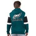 thumbnail image 2 of Men's Starter Midnight Green Philadelphia Eagles Extreme Full-Zip Hoodie, 2 of 2