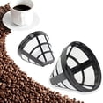 thumbnail image 3 of 4Pack No.4 Reusable Coffee Maker Basket Filter for Ninja Filters, Fit Most 8-12 Cup Basket Drip Coffee Machine, 3 of 7