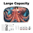 thumbnail image 3 of Fish Digital Bag Charger Case Cord Organizer for Travel Canvas Storage Box Small, 3 of 6