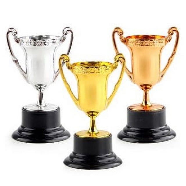 Miangastore 3 Pcs Trophy Props Award Trophy Cups Decorative Trophy Cups Competition Trophy Models Sports Party Favors