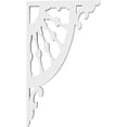 thumbnail image 3 of 5/8"W X 7"D X 12"H Wagon Wheel Architectural Grade PVC Bracket, 3 of 11