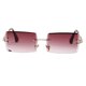 thumbnail image 5 of Gafas de terre Sin Montura Lente Tintada Gafas Protección , Púrpura Salvador Gafas de sol rectangulares para mujer, 5 of 9