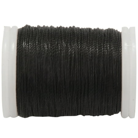 Deoxygene Archery Serving Thread Black Archery Bowstring Serving Material 131 Yards For Tying Peep Sight Nock