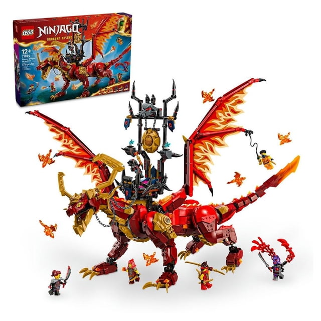 Set LEGO Ninjago Dragón Fuente del Movimiento 71822