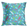 thumbnail image 1 of RYLABLUE Pop Eighties Pattern Rayons Rétro Tonnerre Vintage Throw Taie d'Oreiller Housse de Coussin, 1 of 1