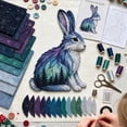 thumbnail image 6 of DIY Embroidery Kit for Beginners, Forest Wildlife Hand Stitching Kit Complete Supplies, Embroidery Kit for Adults Kids Handmade Gift, Forest Embroidery Kit for Wall Decor Craft Gift, 6 of 7