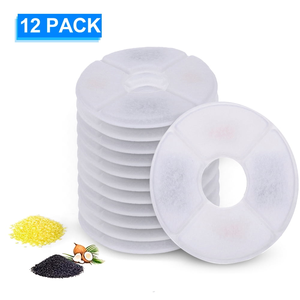 Cat Water Fountain Filters Replacement Filters for Flower Fountain Cat