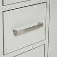 thumbnail image 4 of Ariel Cambridge 43 In. Single Rectangle Sink Vanity With Carrara White Marble 0.75 In Countertop In Grey, 4 of 10