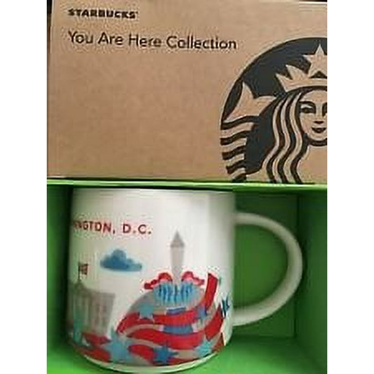 Starbucks Washington D.C. You Are Here Collection Ceramic Coffee Mug (14  Ounce with Gift Box) - Walmart.com