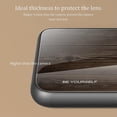 thumbnail image 2 of For Iphone 14 Wood Grain Glass Case Orange, 2 of 5