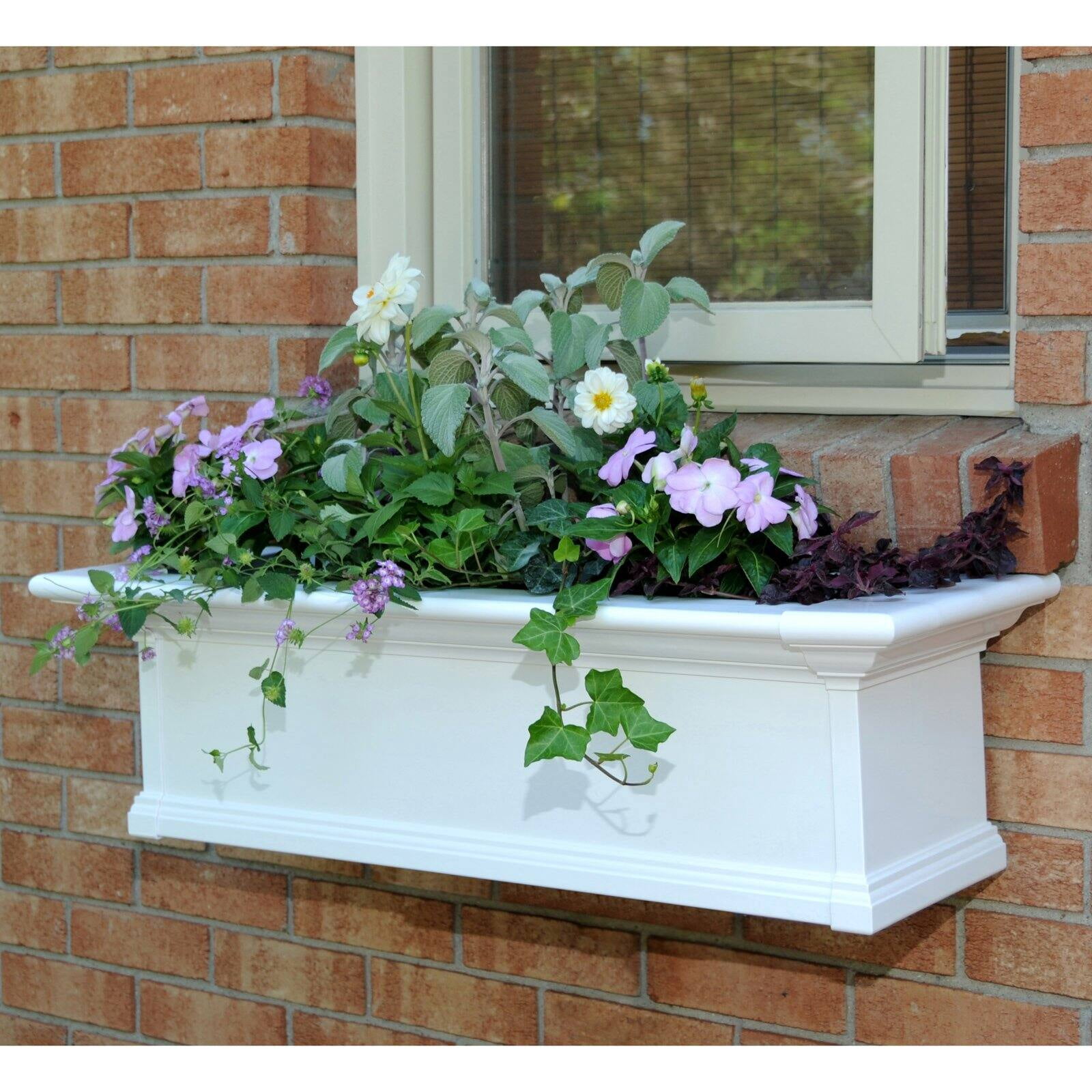 Yorkshire Window Box 8FT White "KD"