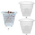thumbnail image 3 of Orchid Pots Slotted Plants Plastic Container With Holes Transparent Flower Succulent Pot, 3 of 9