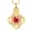 G/Red, variant on Keepsake Celtic Knot with Crystal Heart Urn Pendent for Ashes and Chain Memorial Cremation Jewelry for Ashes of Loved One Urn Necklace Lockets for Human Ashes Pet Ashes Holder