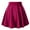 Wine, variant on Skirt for Women High Waisted Pleated Split Skirt Summer Casual Loose Trendy Dressy Mini Skirts