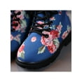 thumbnail image 4 of UKAP - Botas de combate para niños y niñas, botines impermeables, botas de piel sintética con cordones y cremallera, 4 of 6