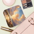 thumbnail image 3 of Leather Travel Jewelry Storage Box - Portable Jewelry Organizer - Watering Hole, 3 of 6