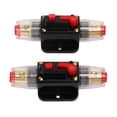 thumbnail image 4 of 12-24V Inline Circuit Breaker With Manual Reset Fuse Holder For Car Boat Audio System, 4 of 8