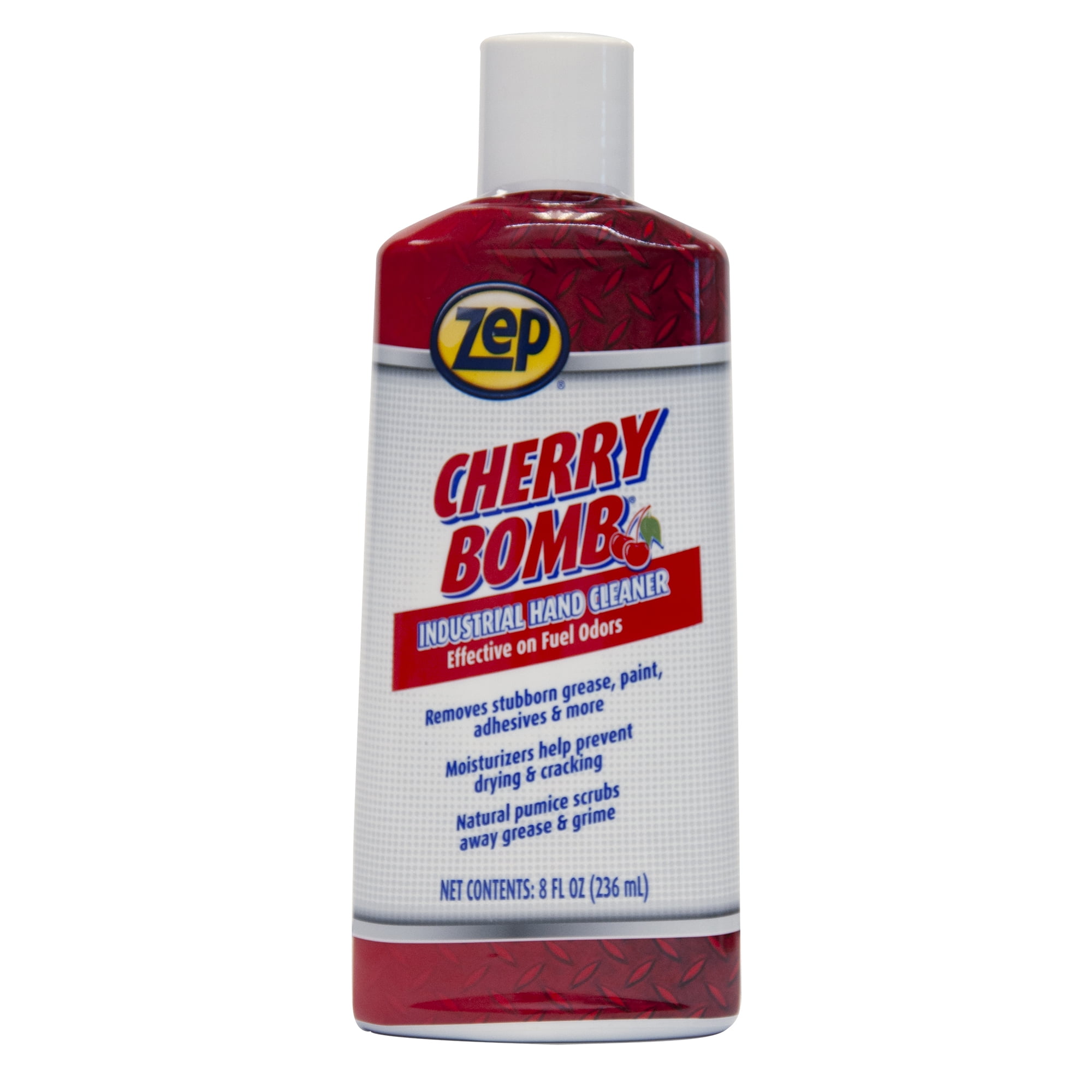 Zep Cherry Bomb Industrial Hand Cleaner Gel with Pumice - 1 Gal (Case of 4)  - 95124 - Heavy-Duty Shop Grade Formula 