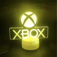 thumbnail image 2 of 3d Illusion Lamp Led Night Light Xbox Home Game Smart Unique Present F, 2 of 5