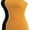 Black, Butter Scotch, variant on Women's Basic Solid Stretchy Cotton Long Bandeau Tube Top