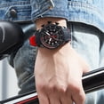 thumbnail image 3 of Reloj para hombre, multifuncional, resistente al agua, de cuarzo, deportivo, luminoso, con cinta de silicona, reloj para hombre, 3 of 5