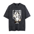 thumbnail image 3 of Attack Titan Cotton wash T-Shirt Survey Corps Cosplay Short-Sleeved Novel Comfortable Unisex Clothing, 3 of 7