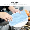 thumbnail image 4 of Greenadscape Kitchen Rags Reusable Dish Cloths for Households Blue 50Pack, 4 of 7