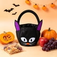 thumbnail image 7 of Fwttom Halloween Trick or Treat Bucket - Portable Holiday Candy Bucket, Halloween Decorations Pumpkin Candy Bags Gifts for Kids, 7 of 7