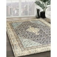 thumbnail image 2 of Ahgly Company Indoor Rectangle Traditional Light Gold Persian Area Rugs, 2' x 3', 2 of 6