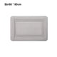 thumbnail image 4 of Naiovety Tapete de poliéster para el hogar, sala de estar, dormitorio, baño, cocina, tapetes rectangulares absorbentes de agua, gris, 40x60cm Juegos de accesorios de baño Gris, Tipo 2 50x80cm, 4 of 6