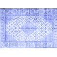 thumbnail image 1 of Ahgly Company Indoor Rectangle Persian Blue Traditional Area Rugs, 7' x 9', 1 of 4