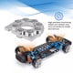 thumbnail image 3 of Mejoras para Coches RC, Disipador de de Aluminio, Montaje del Motor, Asiento para 1/10 para TT01, Piezas de Actualización para Coches RC, Color Azul, 3 of 9