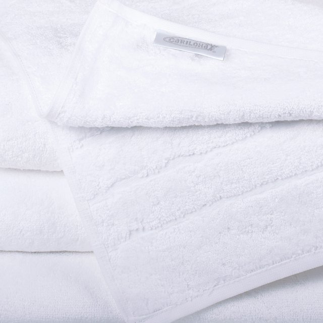 Cariloha Toalla de baño, Toalla de mano, Toallita Juego de toallas de baño de bambú - Blanco 3 Pc Cariloha Cariloha Toalla de baño, Toalla de mano, Toallita 3 Pc