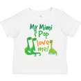 thumbnail image 3 of Inktastic Mimi and Pop Love Me Grandson Dinosaur Boys Toddler T-Shirt, 3 of 5