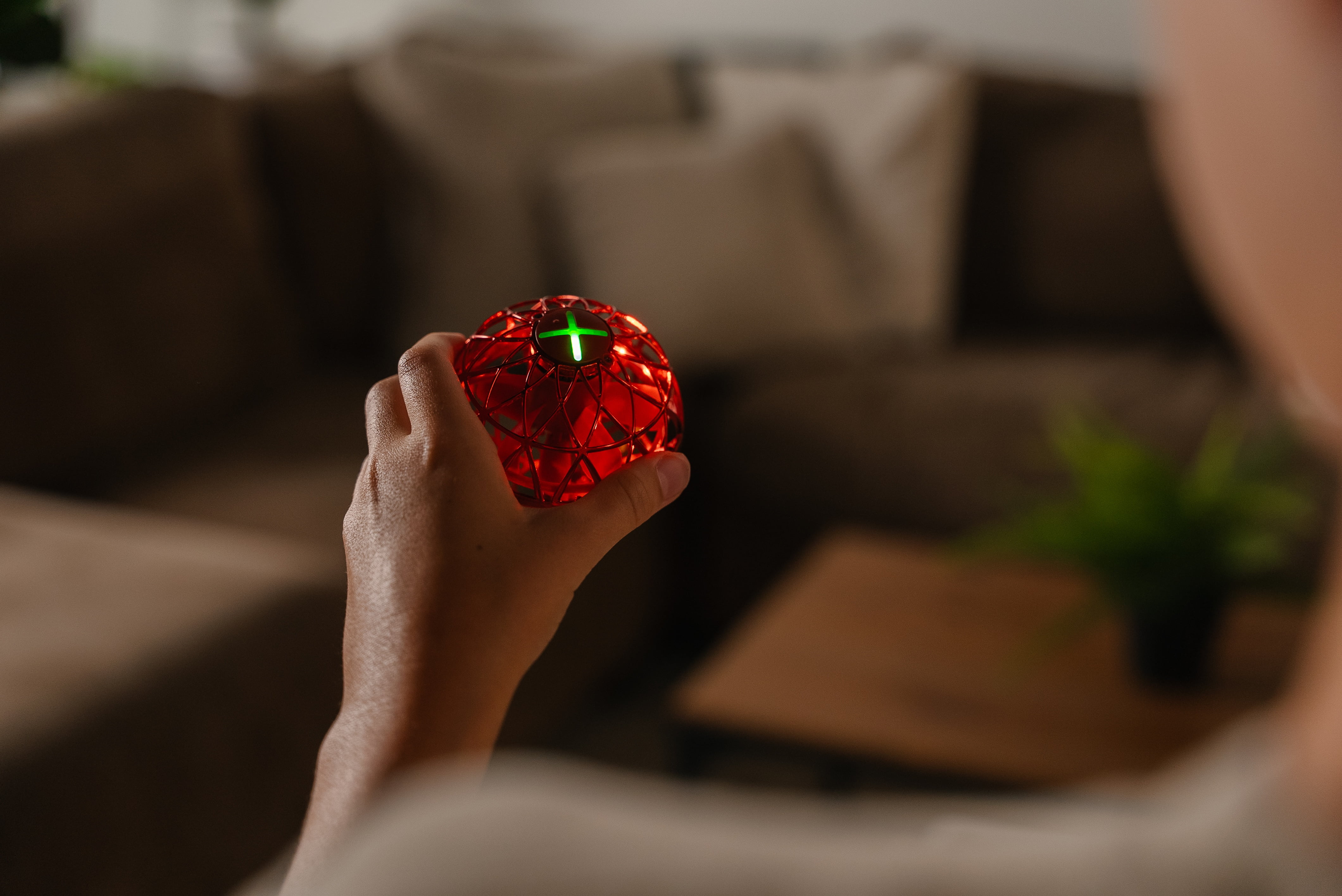 Wonder Sphere Mini Pro Magic Hover Ball for Kids Aged 6+ in Red
