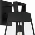 thumbnail image 2 of Designers Fountain Cooper 1 Light Matte Black Outdoor Wall Lantern, D244M-9OW-MB, 2 of 2