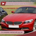 thumbnail image 2 of Tapa de boquilla de lavaparabrisas delantera derecha Unique Bargains No.51117231080, tapa de recorte de parachoques para BMW Z4 2009-2016 3.0L L6 - Gas, rojo oscuro, plástico, 1 pieza, 2 of 7