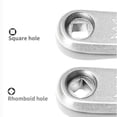 thumbnail image 3 of Bike Crank Arm, 170mm Deformation Resistance Left Single Chain Crank Arm, For Bike Repair Many Bike Models, 3 of 8