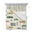 Cream, variant on Quilts Twin-XL Size Bedding Set, Teal Cartoon Truck Lightweight Quilted Comforter, Funny Cute Colorful Car Tree Polka Dot Soft Bedspread Coverlet with Pillow Covers for All Season, 68" x 98"