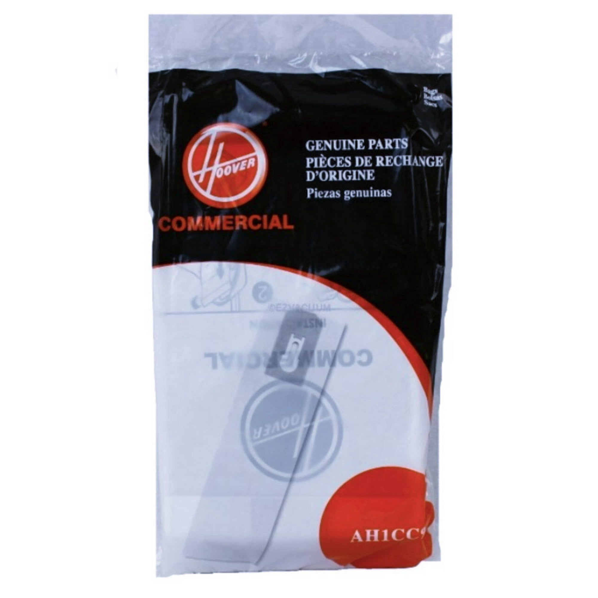 Case of 10 - Hoover Commercial Vacuum Bags - AH1CC25 (25 Pack) Compatible with Royal UR32200PC, Hoover Commercial CH51012