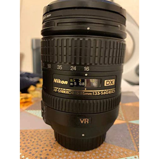 Nikon AF-S DX NIKKOR 16-85 mm f/3.5-5.6G ED Lente de zoom con reducción de vibración y enfoque automático para cámaras Nikon DSLR Versión internacional Nikon 2178-IV