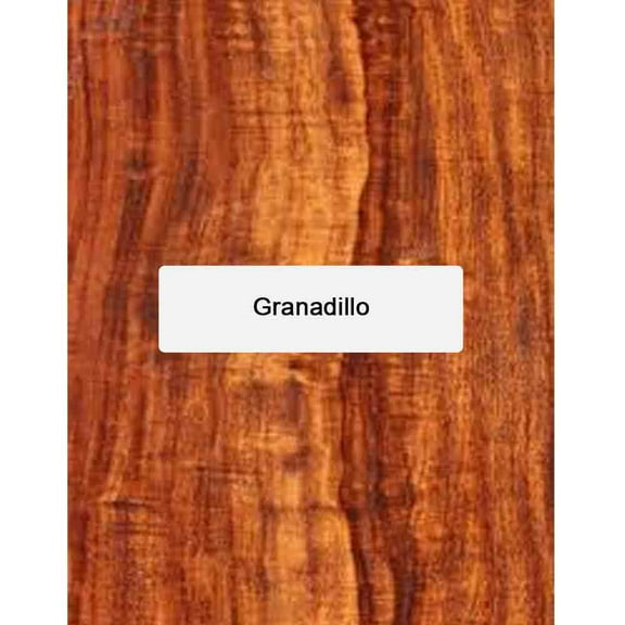 Granadillo Turning Wood Blanks 1" x 1" x 6" (1 Piece) - Enhance Your Woodworking Skills with Exquisite Wood Turning Blanks