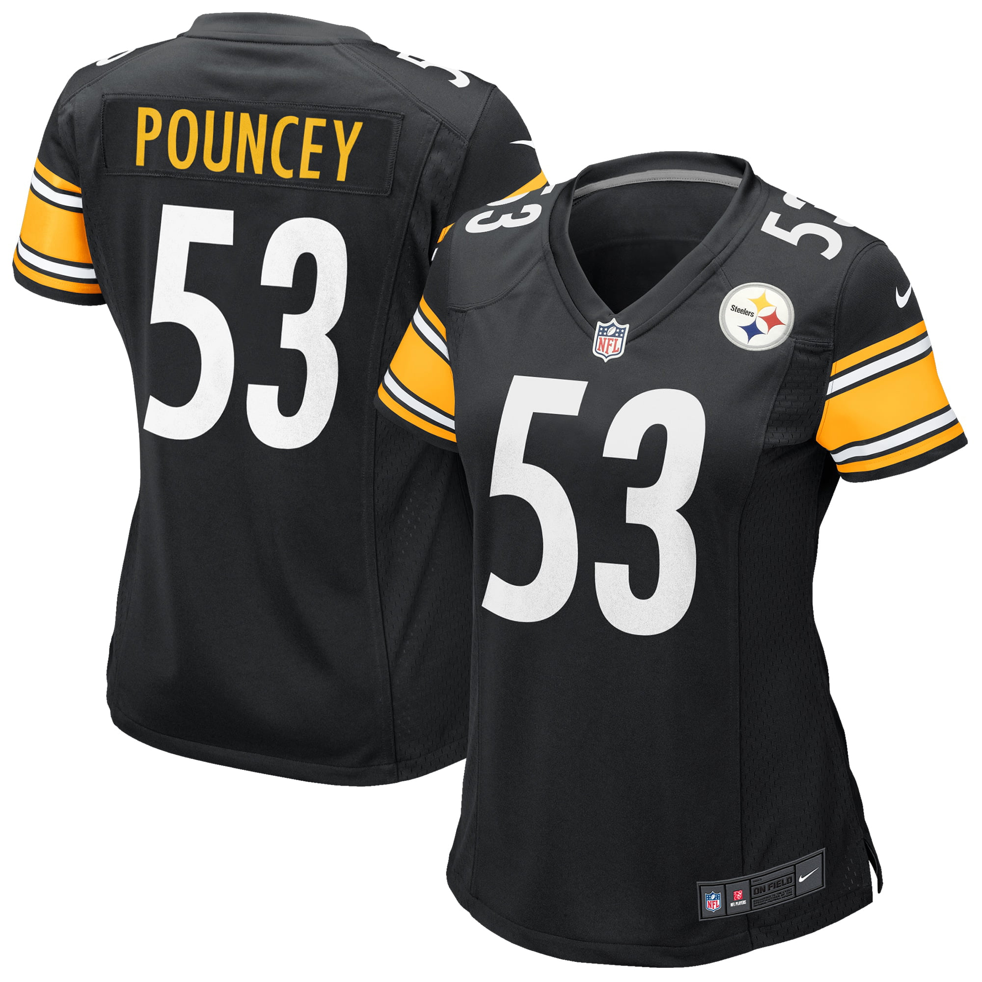 Maurkice Pouncey Pittsburgh Steelers Nike Women's Game Jersey - Black - Walmart.com