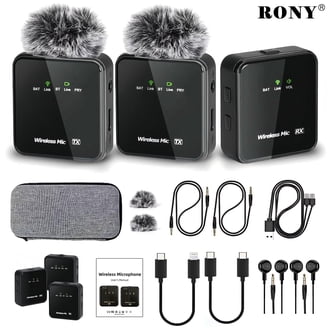 Hollyland LARK M1 DUO 2-Person Wireless Microphone System (2.4 GHz