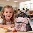 thumbnail image 4 of DISNIMO Koala Cherry Blossom Print 3 in 1 School Backpack with Lunch Box and Pen Case, School Bags for Girls Lightweight Kids Backpack Bookbag Set for Elementary School Students, 4 of 7